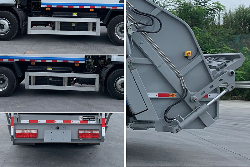 通途牌CTT5091ZYSGD3BEV型純電動(dòng)壓縮式垃圾車(chē)